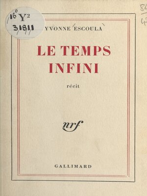 cover image of Le temps infini